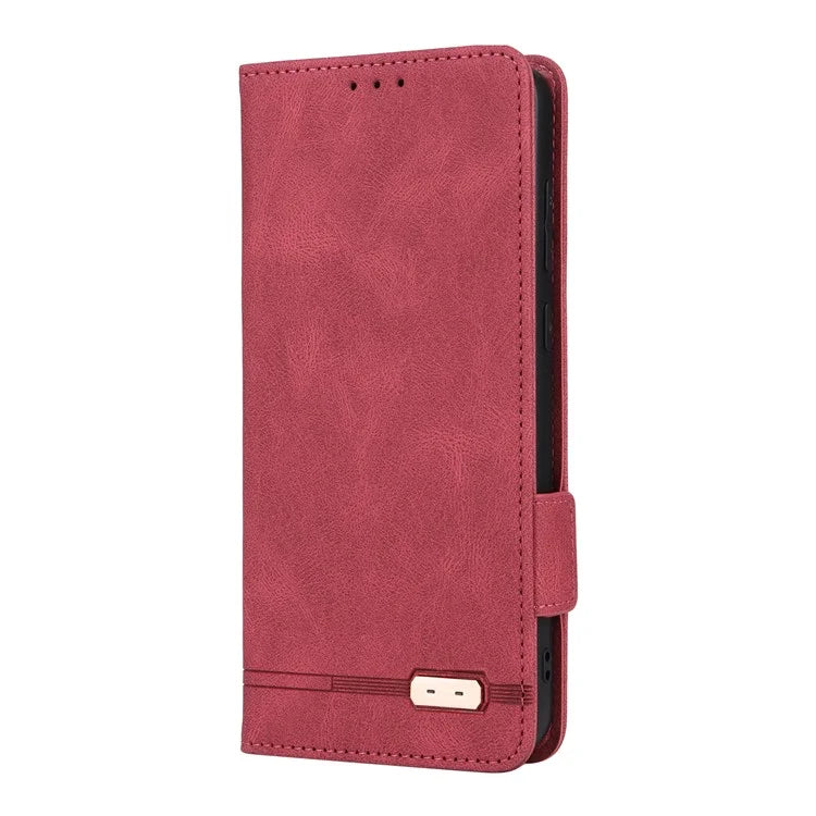 For Samsung Galaxy A05 4G Case PU Leather Stand Mobile Phone Wallet Cover