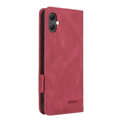 For Samsung Galaxy A05 4G Case PU Leather Stand Mobile Phone Wallet Cover