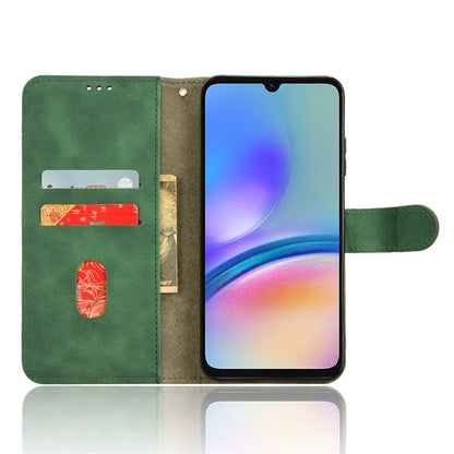 For Samsung Galaxy A05s 4G Case Skin-touch PU Leather Wallet Stand Phone Cover