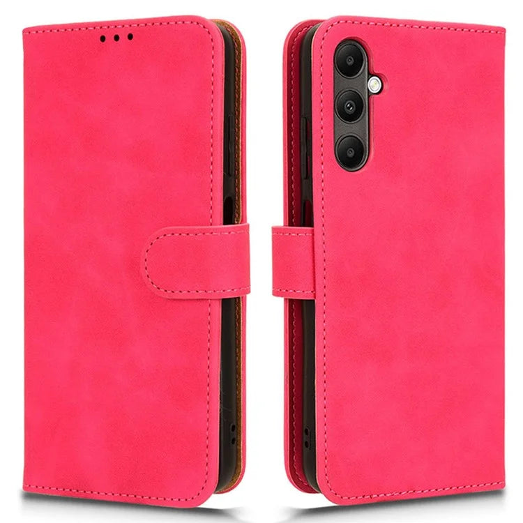 For Samsung Galaxy A05s 4G Case Skin-touch PU Leather Wallet Stand Phone Cover