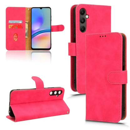 For Samsung Galaxy A05s 4G Case Skin-touch PU Leather Wallet Stand Phone Cover