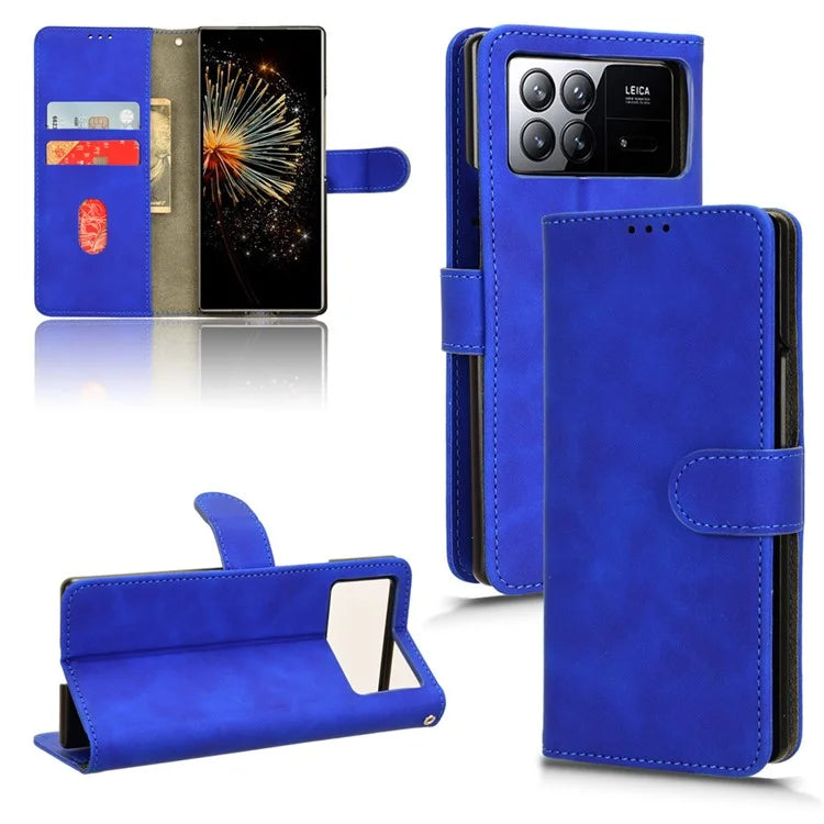 For Xiaomi Mix Fold 3 5G Case PU Leather Flip Wallet Phone Cover
