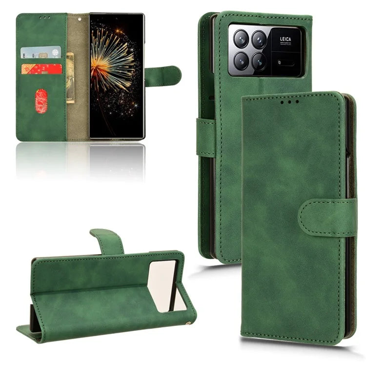 For Xiaomi Mix Fold 3 5G Case PU Leather Flip Wallet Phone Cover