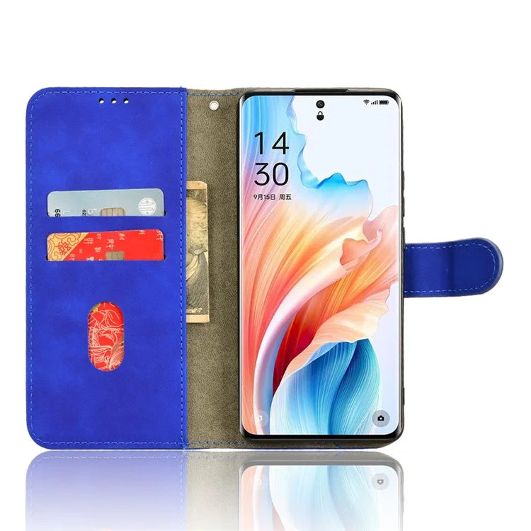For Oppo A2 Pro 5G Case Shockproof PU Leather Wallet Stand Phone Cover