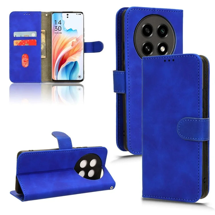 For Oppo A2 Pro 5G Case Shockproof PU Leather Wallet Stand Phone Cover