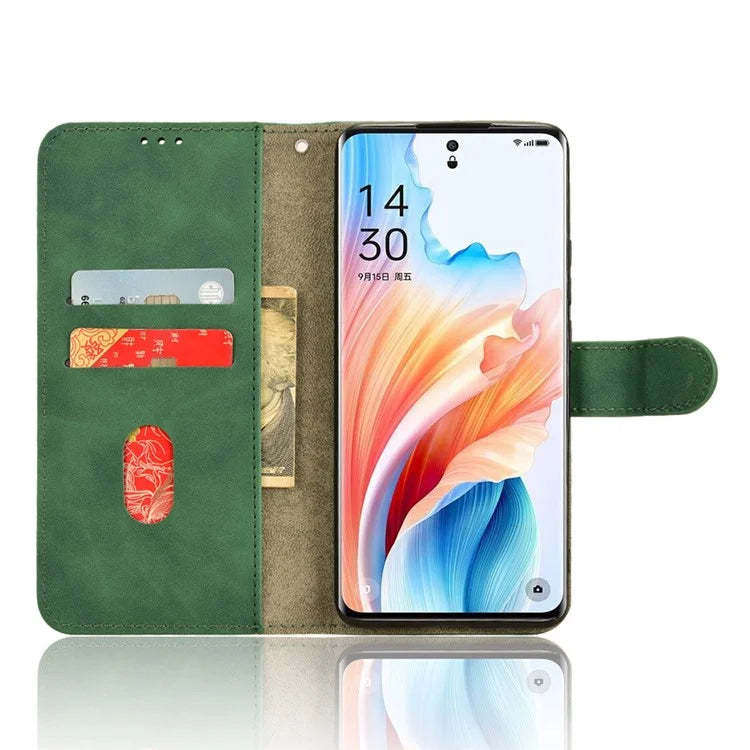 For Oppo A2 Pro 5G Case Shockproof PU Leather Wallet Stand Phone Cover