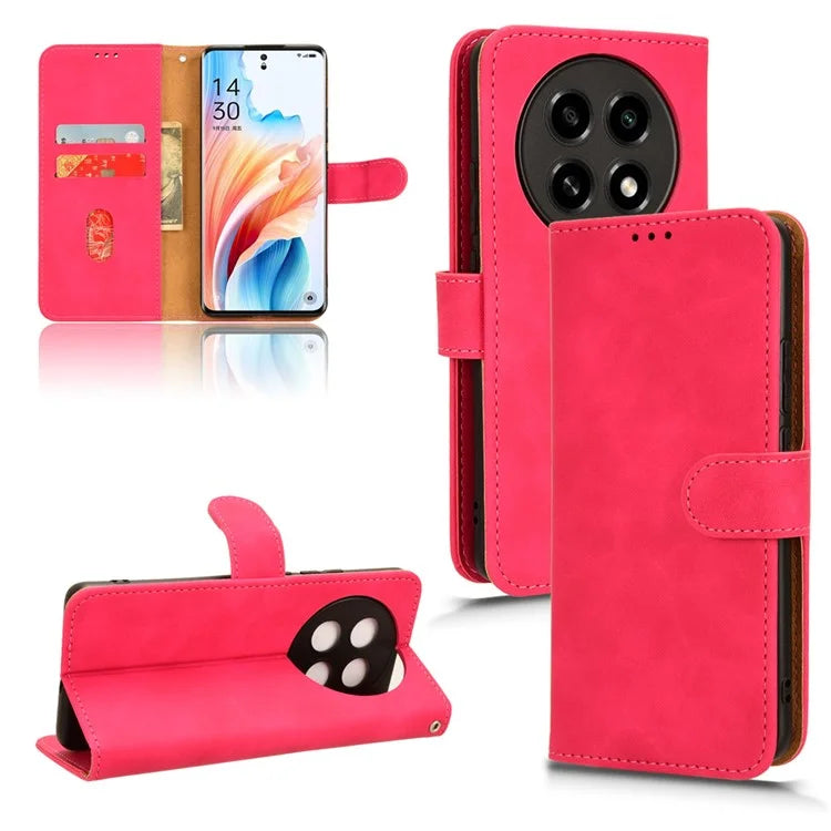 For Oppo A2 Pro 5G Case Shockproof PU Leather Wallet Stand Phone Cover