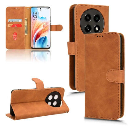For Oppo A2 Pro 5G Case Shockproof PU Leather Wallet Stand Phone Cover