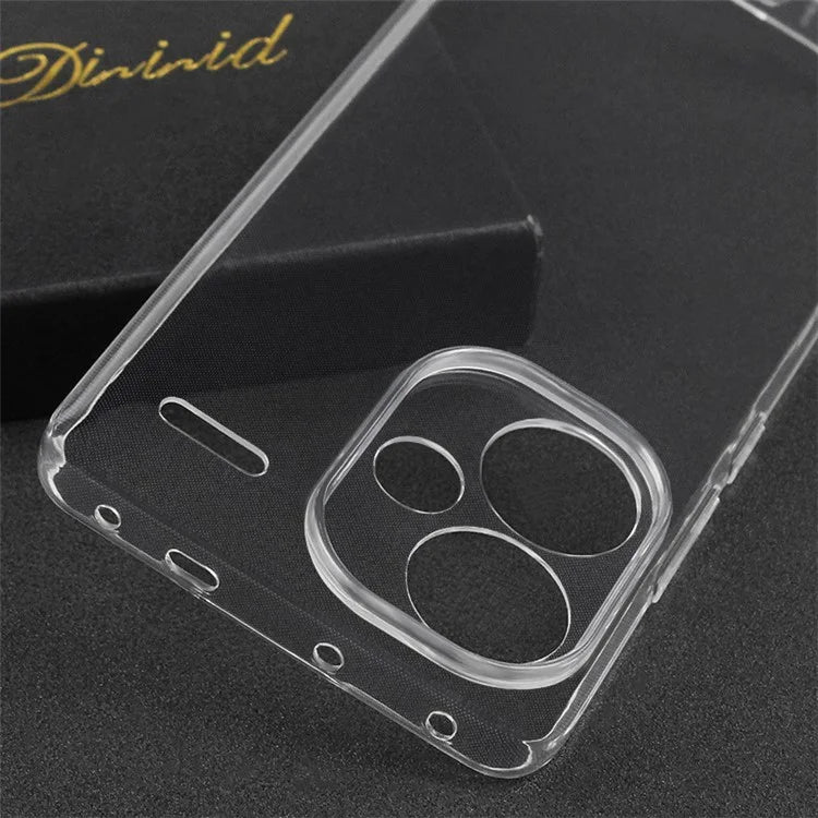 For Xiaomi Redmi Note 13 Pro+ 5G Precise Cutouts Ultra-Thin TPU Clear Phone Case Cell Phone Cover