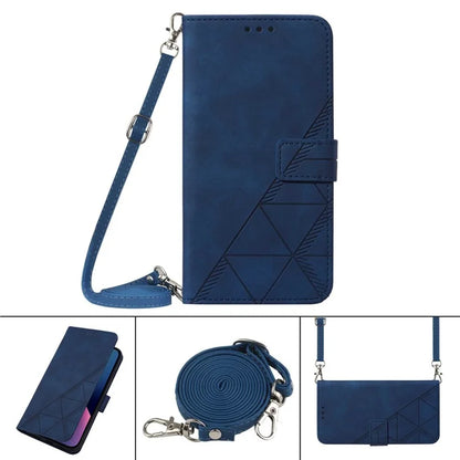 YB Imprinting Series-2 for Xiaomi 13T / 13T Pro / Redmi K60 Ultra Leather Case Stand Wallet Phone Cover with Shoulder Strap