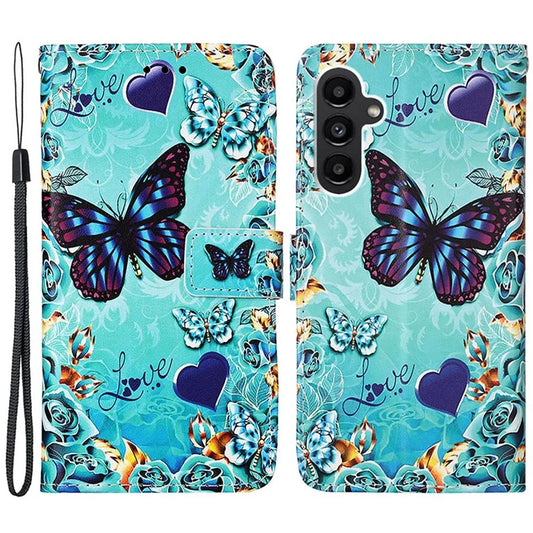 YB Pattern Printing Leather Series-4 for Samsung Galaxy A05s 4G Case Stand Wallet Phone Cover