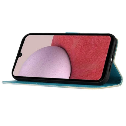 YB Pattern Printing Leather Series-2 For Samsung Galaxy A15 4G 4G Case Phone Cover with Wallet Stand