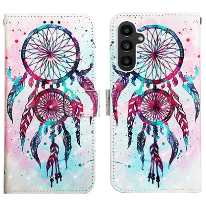 YB Pattern Printing Leather Series-2 For Samsung Galaxy A15 4G 4G Case Phone Cover with Wallet Stand