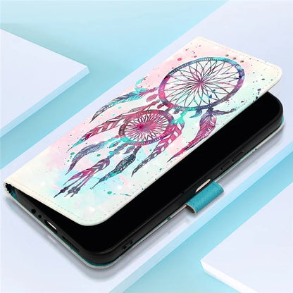 YB Pattern Printing Leather Series-2 For Samsung Galaxy A15 4G 4G Case Phone Cover with Wallet Stand