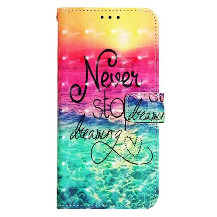 YB Pattern Printing Leather Series-2 For Samsung Galaxy A15 4G 4G Case Phone Cover with Wallet Stand