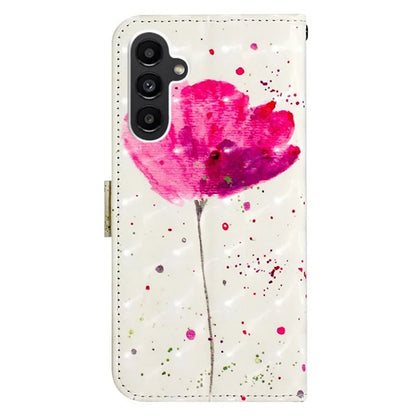 YB Pattern Printing Leather Series-2 For Samsung Galaxy A15 4G 4G Case Phone Cover with Wallet Stand