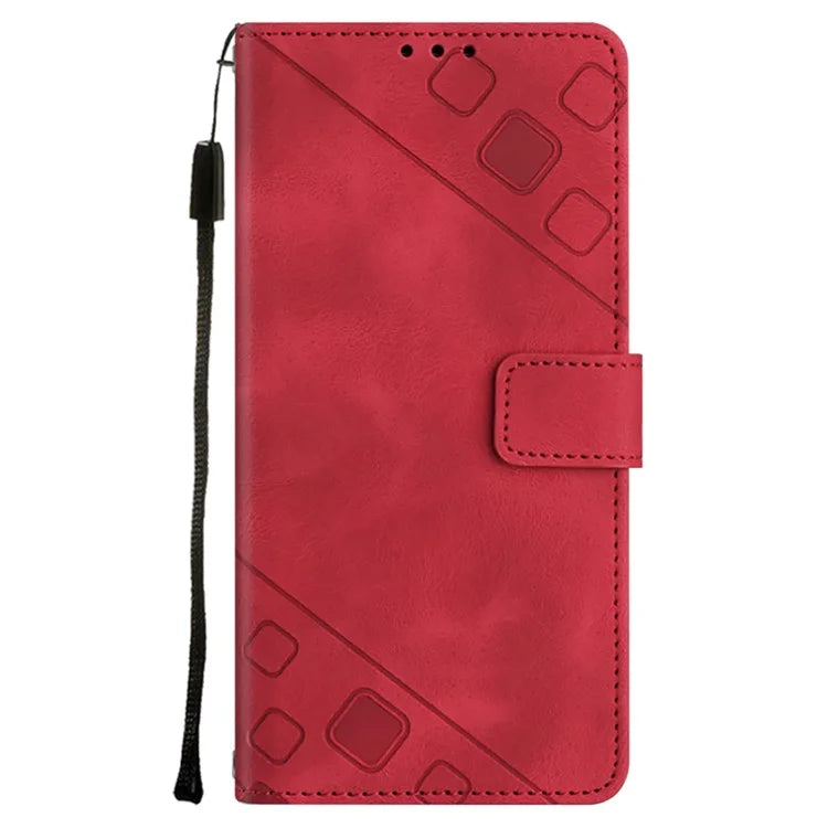 PT005 YB Imprinting Series-6 For Xiaomi 13T / 13T Pro / Redmi K60 Ultra Case PU Leather Flip Cover Phone Wallet