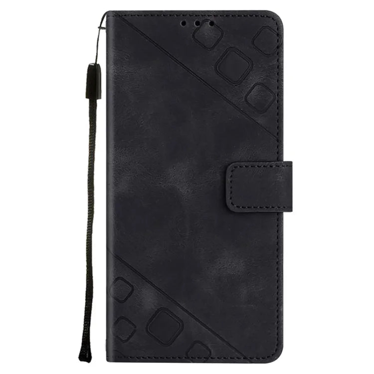 PT005 YB Imprinting Series-6 For Xiaomi 13T / 13T Pro / Redmi K60 Ultra Case PU Leather Flip Cover Phone Wallet