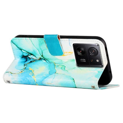 YB Pattern Printing Leather Series-6 For Xiaomi 13T / 13T Pro / Redmi K60 Ultra Case Anti-scratch Leather Phone Cover