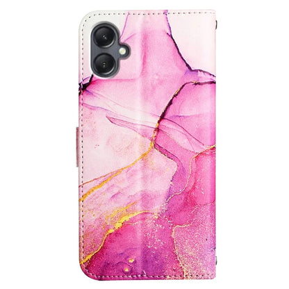 YB Pattern Printing Leather Series-5 for Samsung Galaxy A05 4G Case Leather Wallet Phone Shell with Strap