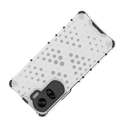 For Honor 90 Lite 5G Cover Anti-scratch TPU+PC Honeycomb Texture Phone Case
