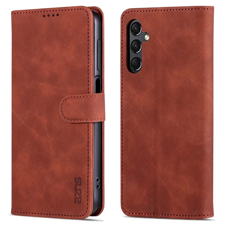 AZNS For Samsung Galaxy A25 5G (Global) (161.0 x 76.5 x 8.3mm) Case Leather Flip Stand Wallet Cover
