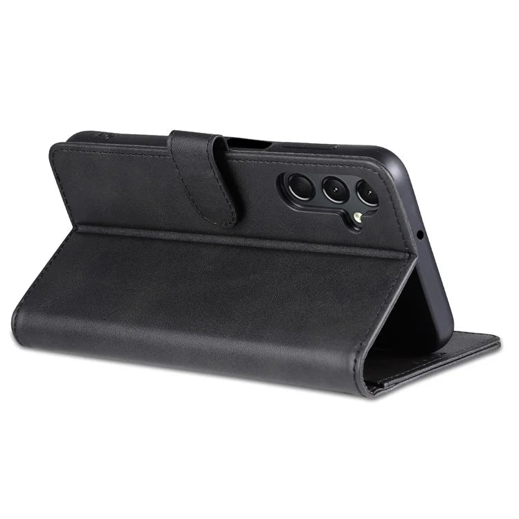 AZNS For Samsung Galaxy A25 5G (Global) (161.0 x 76.5 x 8.3mm) Case Leather Flip Stand Wallet Cover