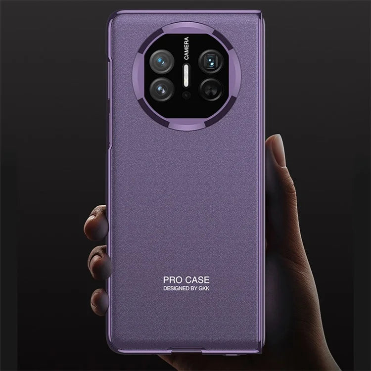 GKK For Huawei Mate X5 Case Clear Tempered Glass Screen Protector Shockproof PC Phone Cover