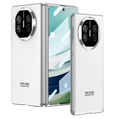 GKK For Huawei Mate X5 Case Clear Tempered Glass Screen Protector Shockproof PC Phone Cover