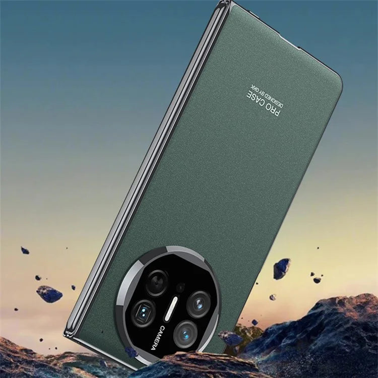 GKK For Huawei Mate X5 Case Clear Tempered Glass Screen Protector Shockproof PC Phone Cover