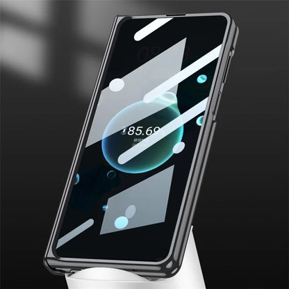 GKK For Huawei Mate X5 Case Anti-Drop Kickstand PC Phone Cover with Clear Screen Protector