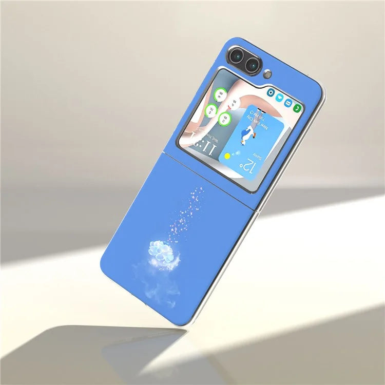 For Samsung Galaxy Z Flip5 5G Case Pattern Printing Anti-Scratch PC Phone Cover