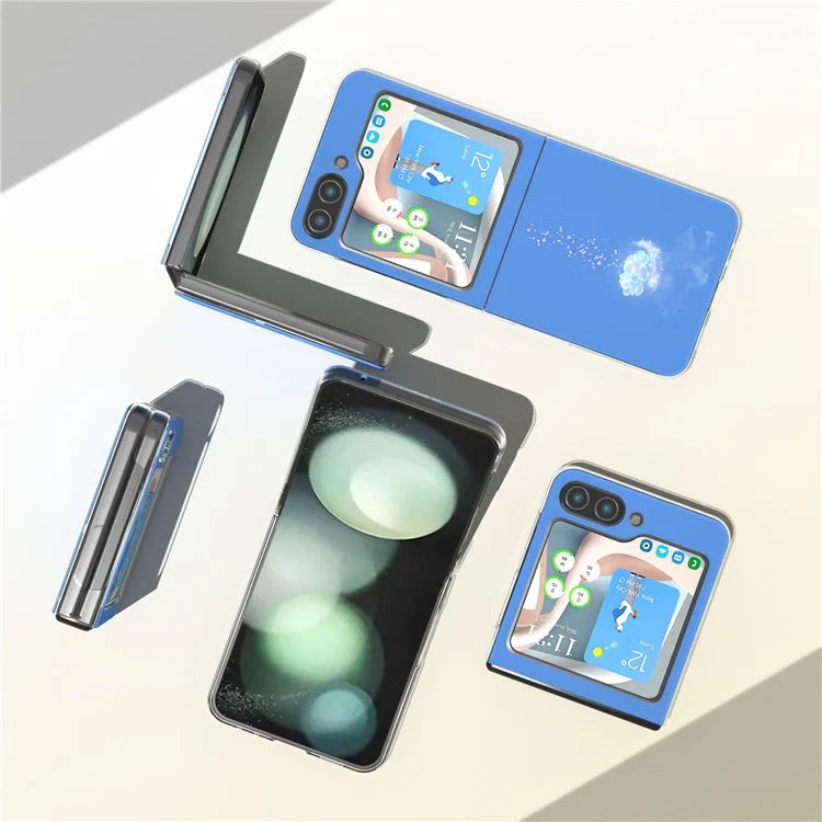 For Samsung Galaxy Z Flip5 5G Case Pattern Printing Anti-Scratch PC Phone Cover