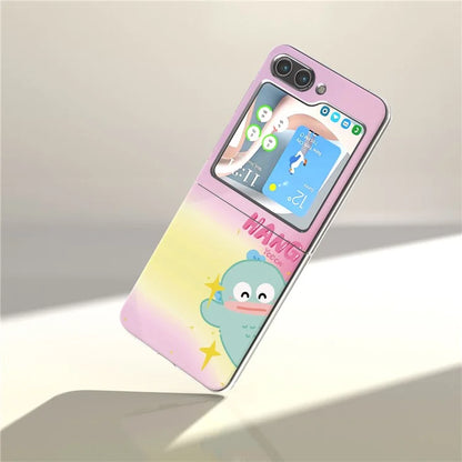 For Samsung Galaxy Z Flip5 5G Case Pattern Printing Anti-Scratch PC Phone Cover