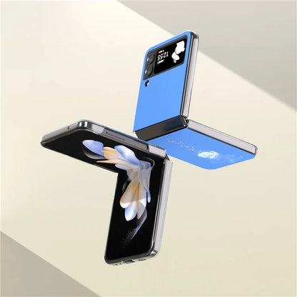 For Samsung Galaxy Z Flip4 5G Case Shockproof PC Pattern Printing Phone Cover