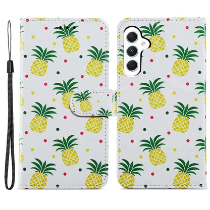 For Samsung Galaxy A15 5G Case Wallet PU Leather Pattern Print Phone Cover