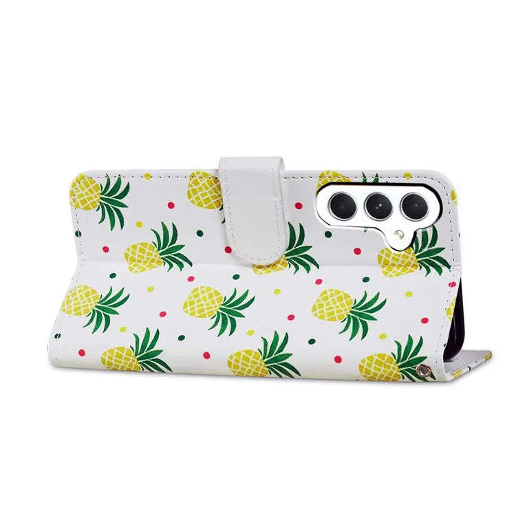 For Samsung Galaxy A15 5G Case Wallet PU Leather Pattern Print Phone Cover