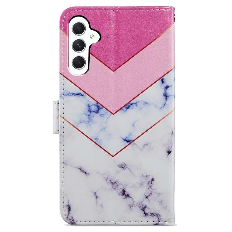 For Samsung Galaxy A15 5G Case Wallet PU Leather Pattern Print Phone Cover