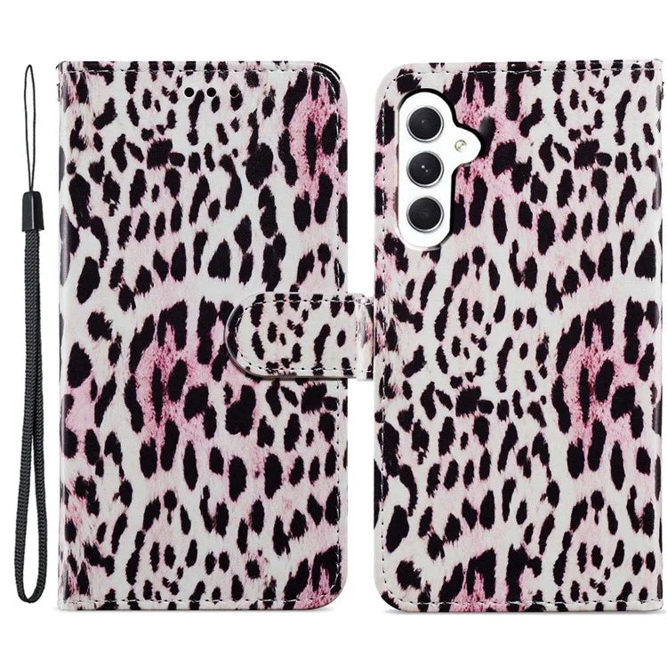 For Samsung Galaxy A15 5G Case Wallet PU Leather Pattern Print Phone Cover
