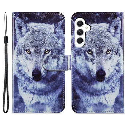 For Samsung Galaxy A15 5G Case Wallet PU Leather Pattern Print Phone Cover