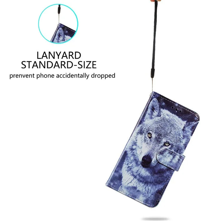 For Samsung Galaxy A15 5G Case Wallet PU Leather Pattern Print Phone Cover