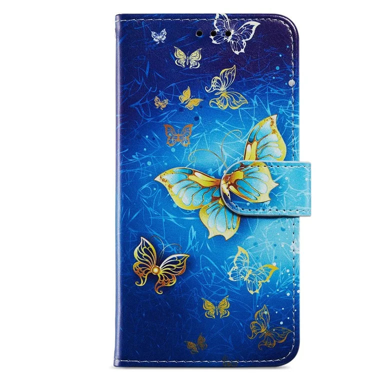 For Samsung Galaxy A15 5G Case Wallet PU Leather Pattern Print Phone Cover