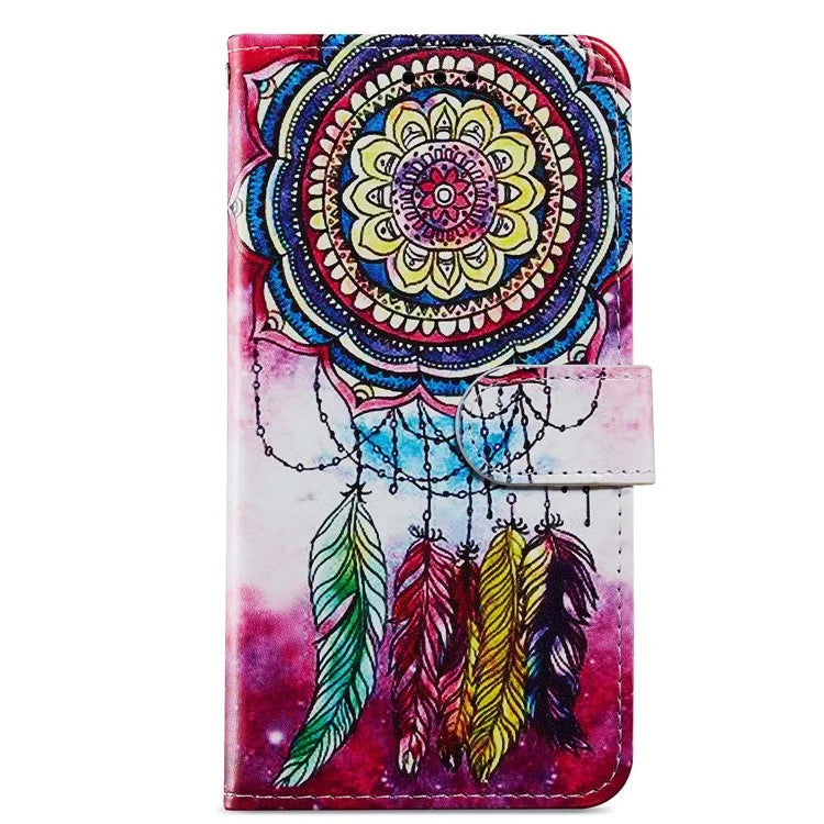 For Samsung Galaxy A15 5G Case Wallet PU Leather Pattern Print Phone Cover