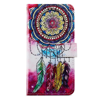 For Samsung Galaxy A15 5G Case Wallet PU Leather Pattern Print Phone Cover