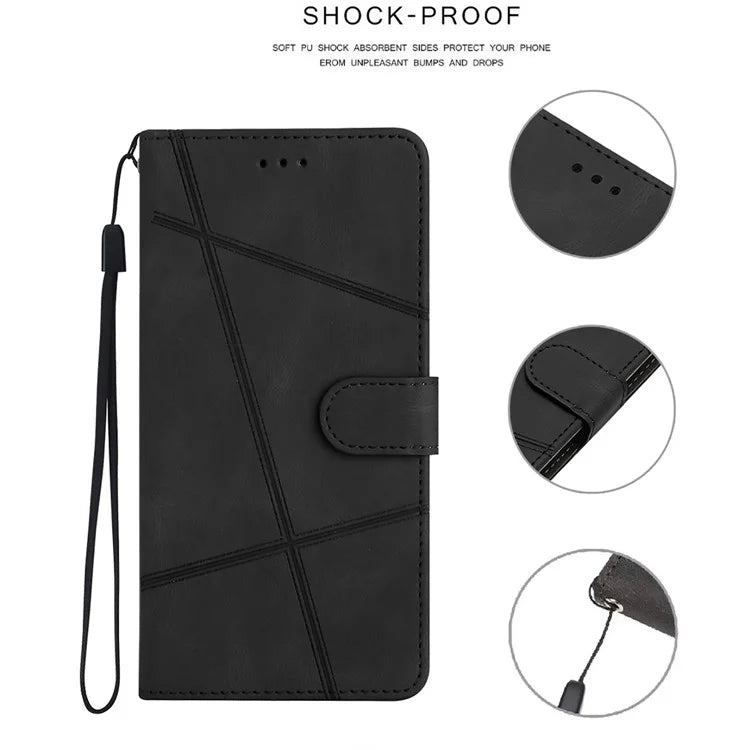 For Samsung Galaxy A15 5G Case PU Leather Stand Phone Wallet Cover