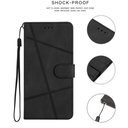 For Samsung Galaxy A15 5G Case PU Leather Stand Phone Wallet Cover