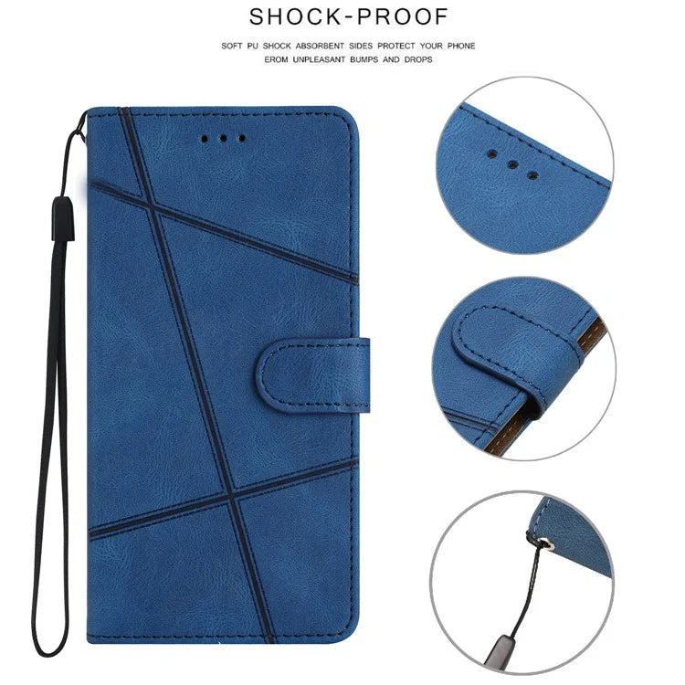 For Samsung Galaxy A15 5G Case PU Leather Stand Phone Wallet Cover