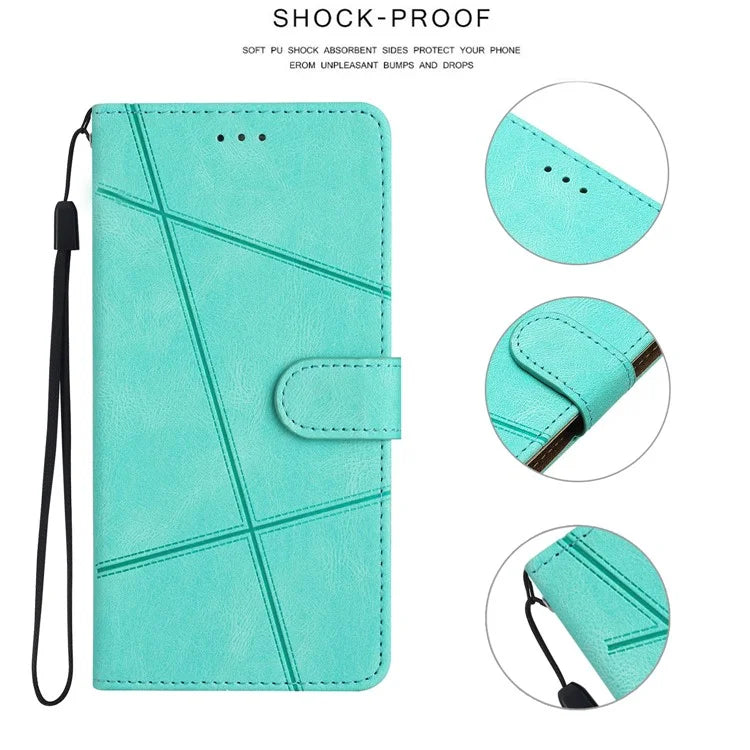 For Samsung Galaxy A15 5G Case PU Leather Stand Phone Wallet Cover