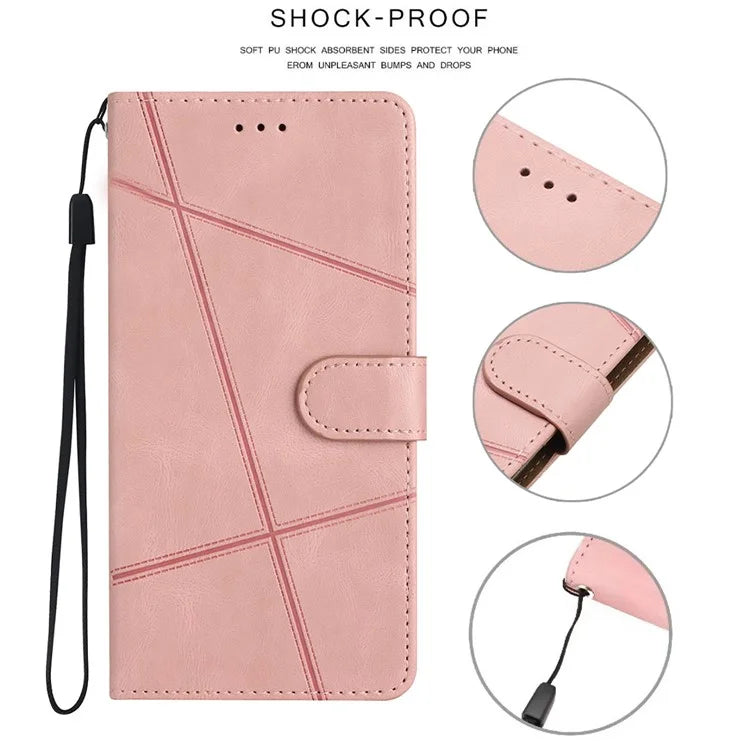 For Samsung Galaxy A15 5G Case PU Leather Stand Phone Wallet Cover