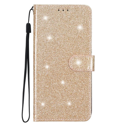For Samsung Galaxy A15 5G Case PU Leather Wallet Glittery Phone Cover